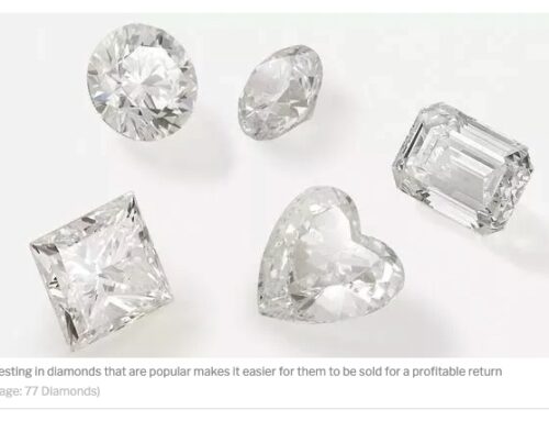 ‘Portable forms of wealth’ The four elements to successful diamond investing